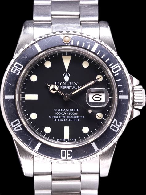 rolex 10.00.01|Rolex Full Set 16800 Submariner Anno 1984 Box 10.00.01.